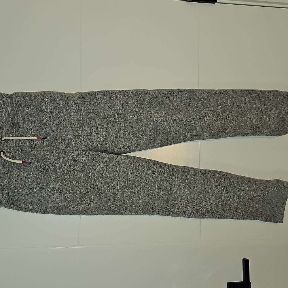 Gap Kids Light Gray Heather Sweater Fleece Sweat Pants Boys Med 8/9